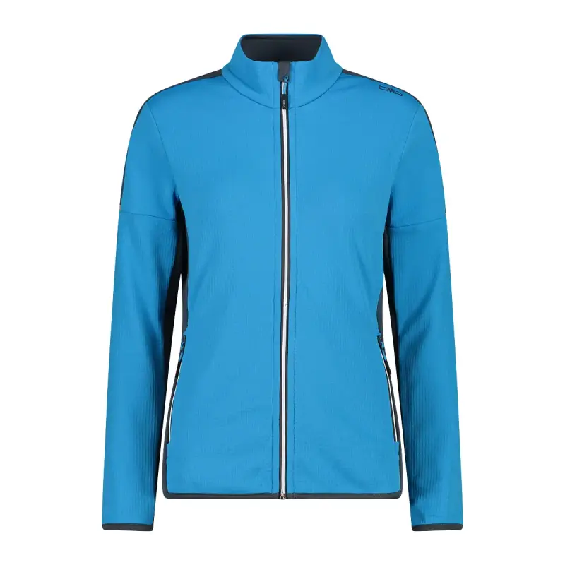 Pile donna con mezza zip CMP