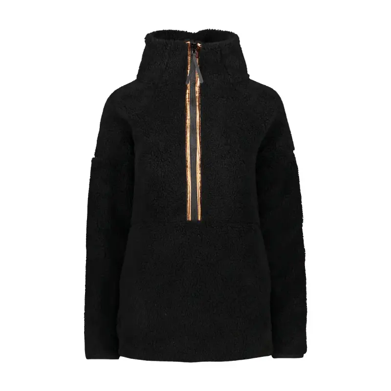 Pile mezzo zip donna CMP