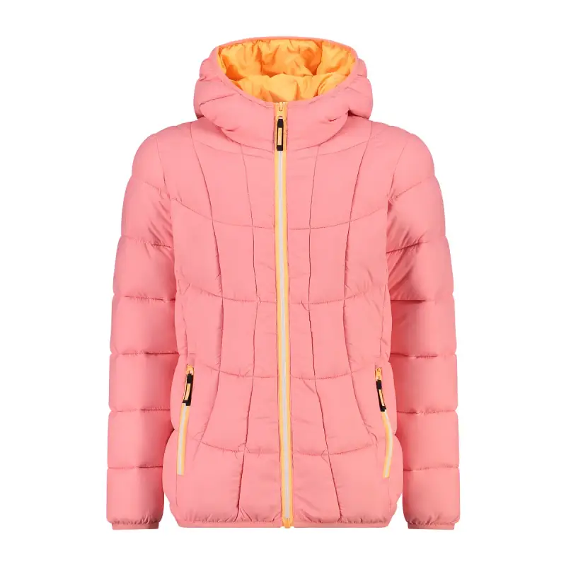 Piumino con cappuccio da bambina CMP