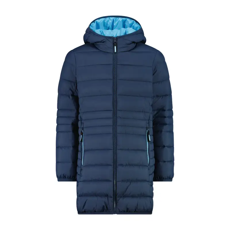 Piumino con cappuccio da bambina CMP