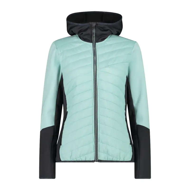 Piumino con cappuccio da donna CMP