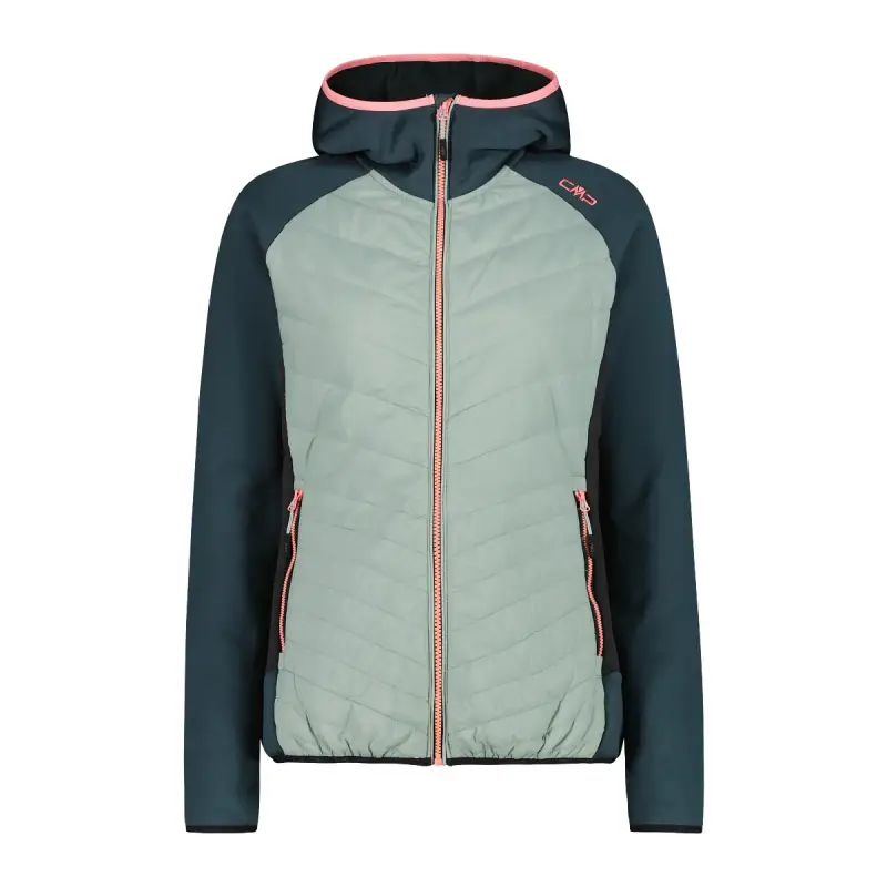 Piumino con cappuccio da donna CMP