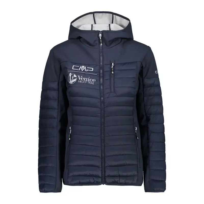 Piumino con cappuccio da donna CMP