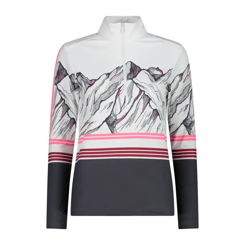 Polaire softech mezza zip donna CMP