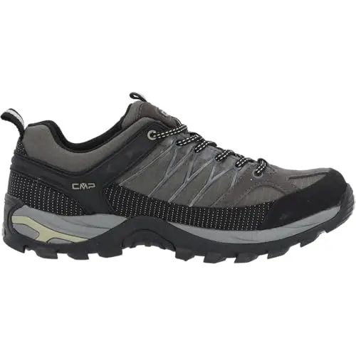 CMP Rigel Low Trekking Shoes Wp, Scarpe da trekking Uomo, Grey, 40 EU miniatura 3