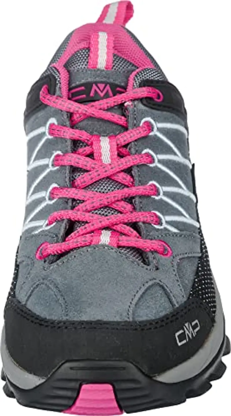 CMP Rigel Low Wmn Trekking Shoes Wp, Scarpe da trekking Donna, Grey-Fuxia miniatura 3