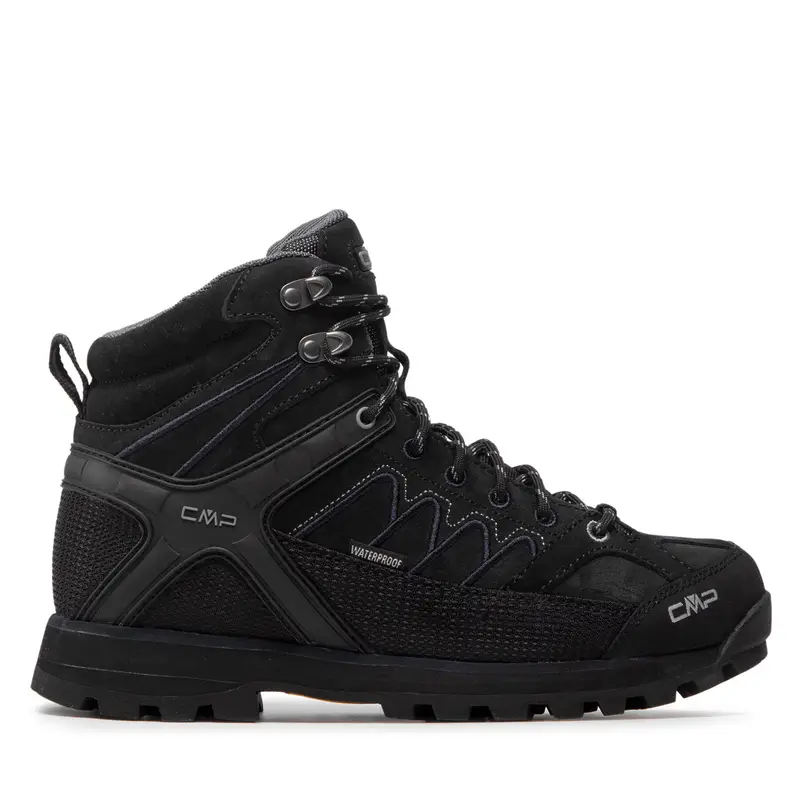 Scarpe da trekking CMP Moon Mid Trekking Shoe Wp 31Q4797 Nero