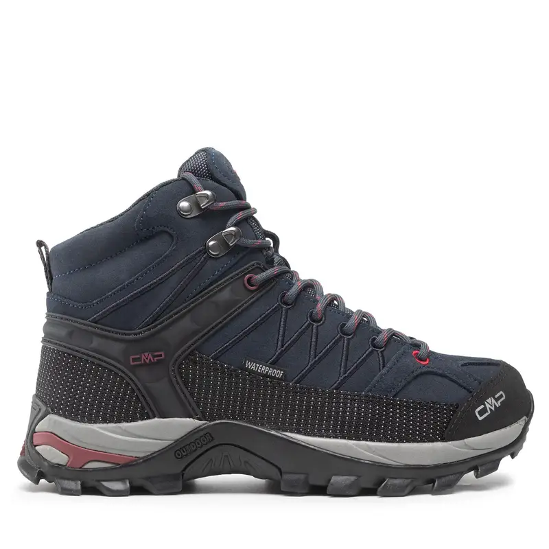Scarpe da trekking CMP Rigel Mid Trekking Shoes Wp 3Q12947 Blu scuro
