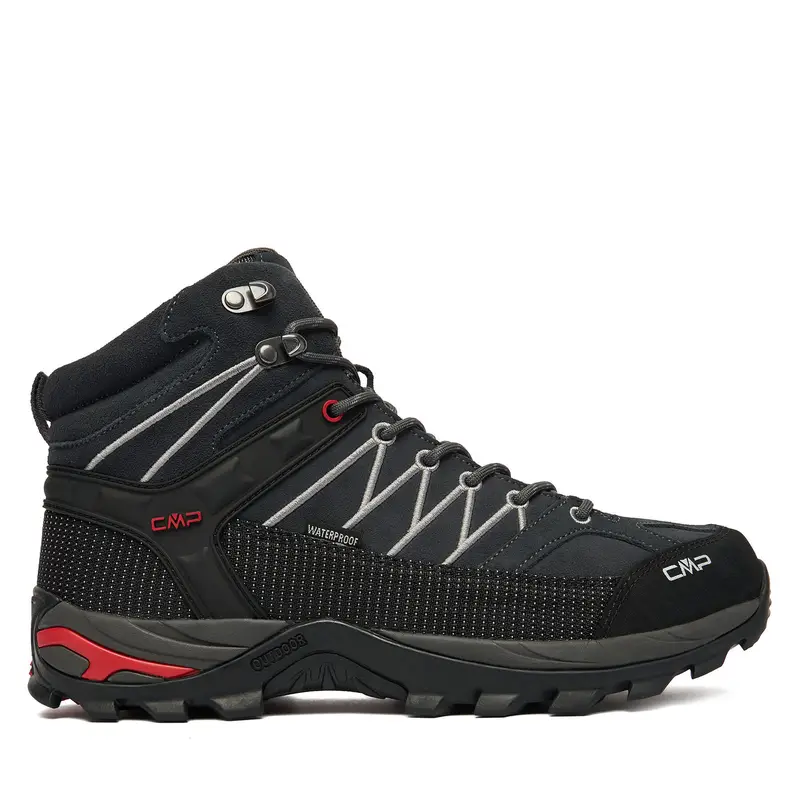 Scarpe da trekking CMP Rigel Mid Wp Waterproof 3Q12947 Nero