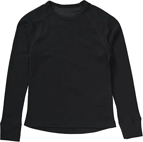 CMP Set Intimo Maglia-Pantalone da Bambini, Nero, 176 miniatura 3