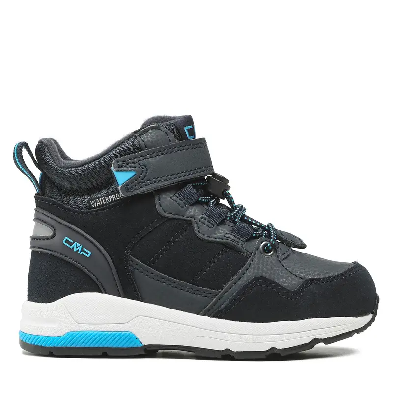 Sneakers CMP Kids Hadil Leather Wp Urban 3Q84524 Blu scuro