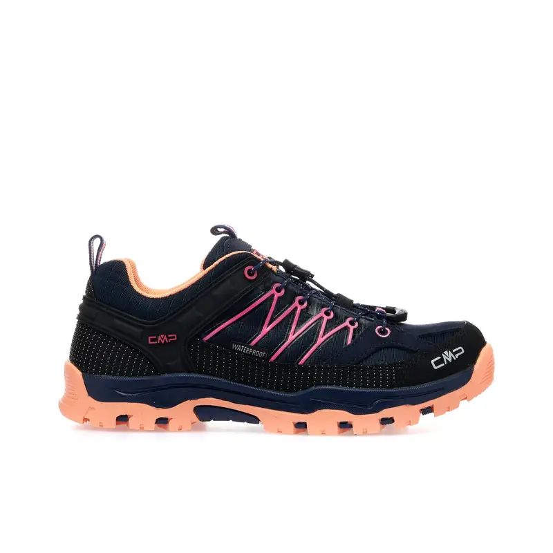 Sneakers da trekking blu e nere