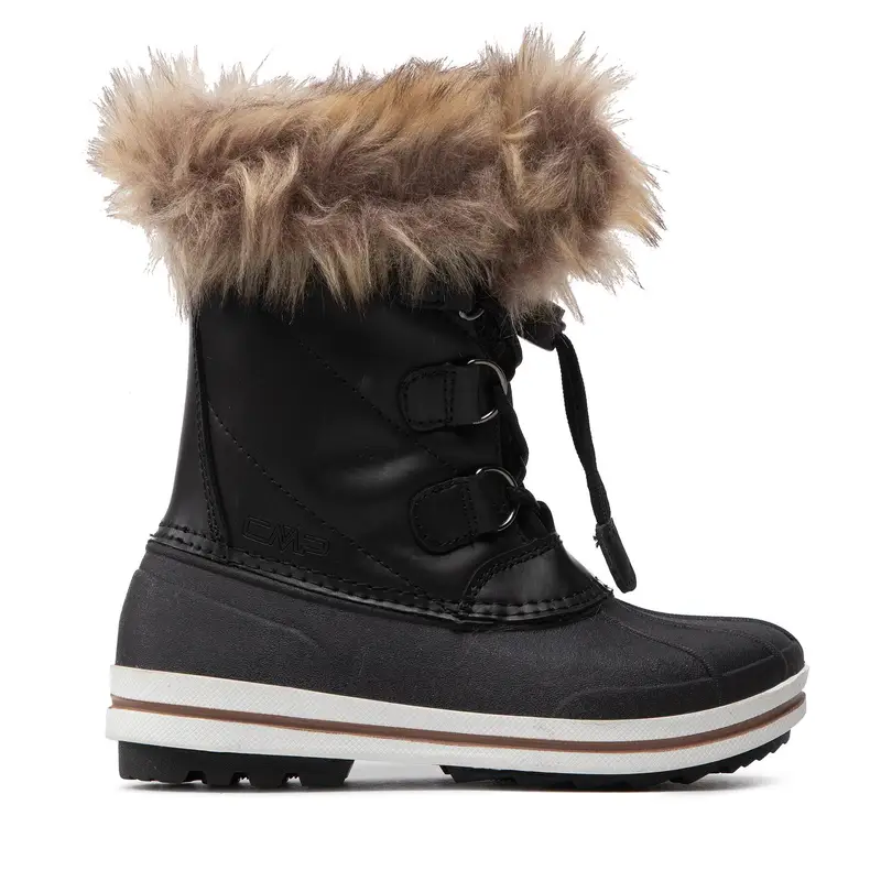 Stivali da neve CMP Kids Anthilian Snow Boot Wp 30Q4594 Nero