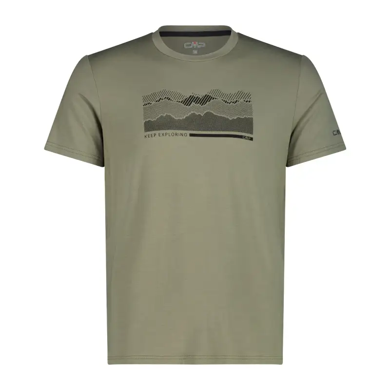 T-shirt stampato in jersey CMP