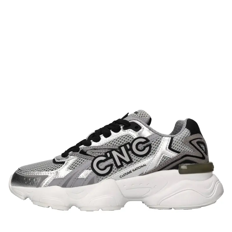 C N C Sneakers Grigio Grigio Metallici e grigi