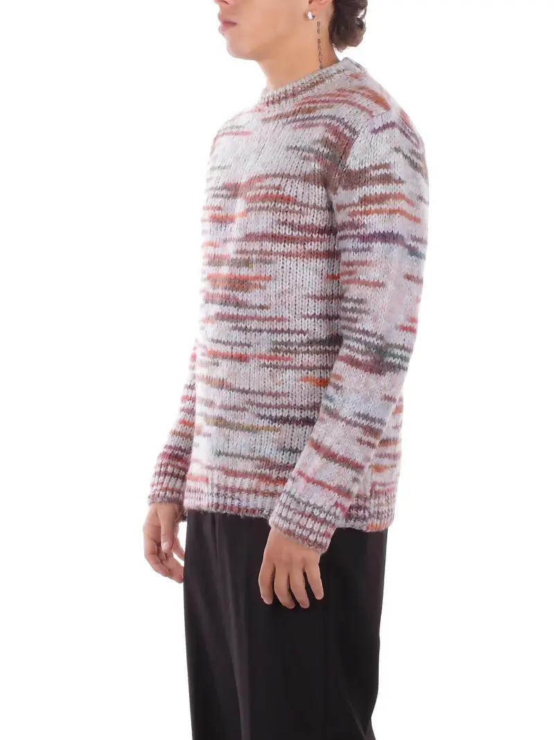 Maglia Uomo CNC Grigio Maglia giro miniatura 2