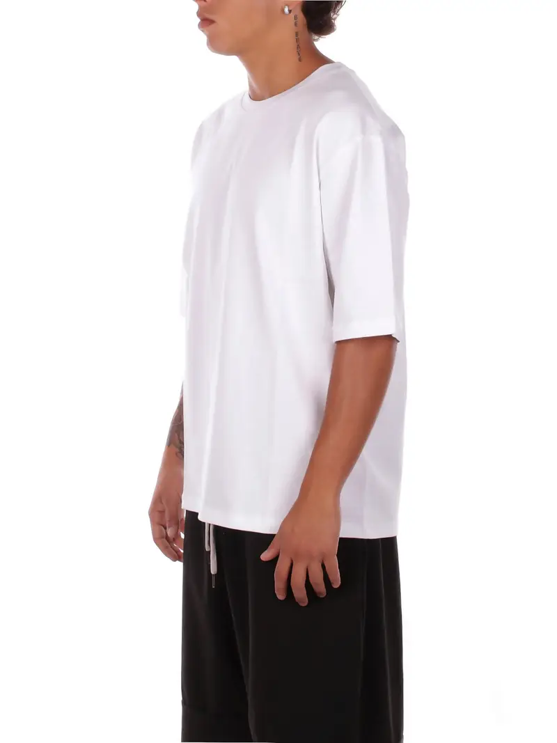 CNC T-shirt Uomo Bianco 3032555 miniatura 2