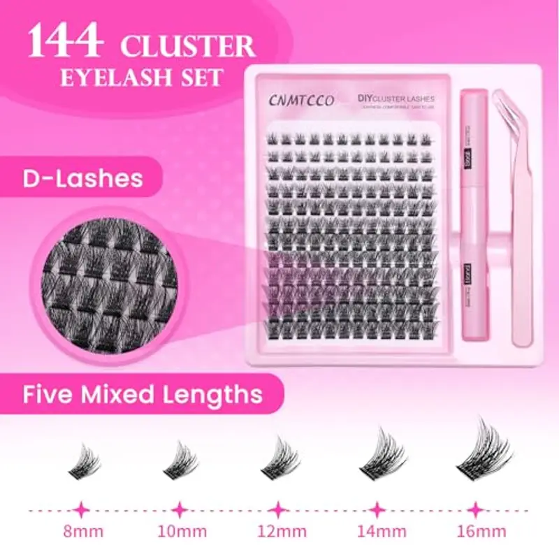 CNMTCCO Estensione ciglia fai da te Estensioni ciglia Cluster Ciglia Kit Lifting Ciglia Ciglia Kit Lifting Ciglia miniatura 3