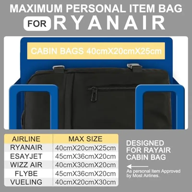 CNMTCCO Zaino da viaggio Uomo Nero 817009 miniatura 2