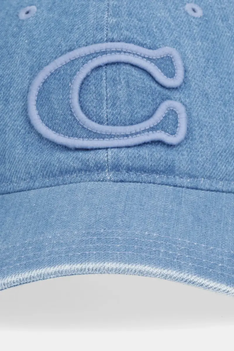 berretto da baseball in cotone Blu miniatura 2