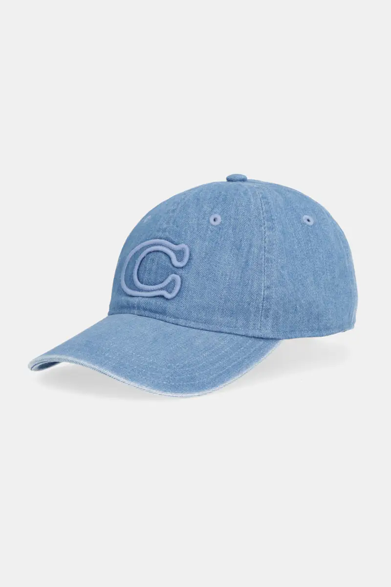 berretto da baseball in cotone Blu