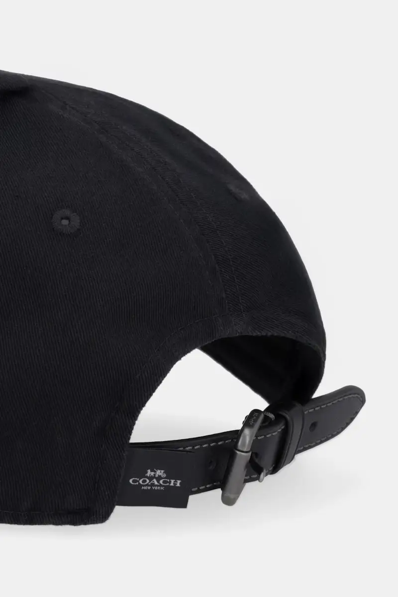 berretto da baseball in cotone Nero miniatura 3