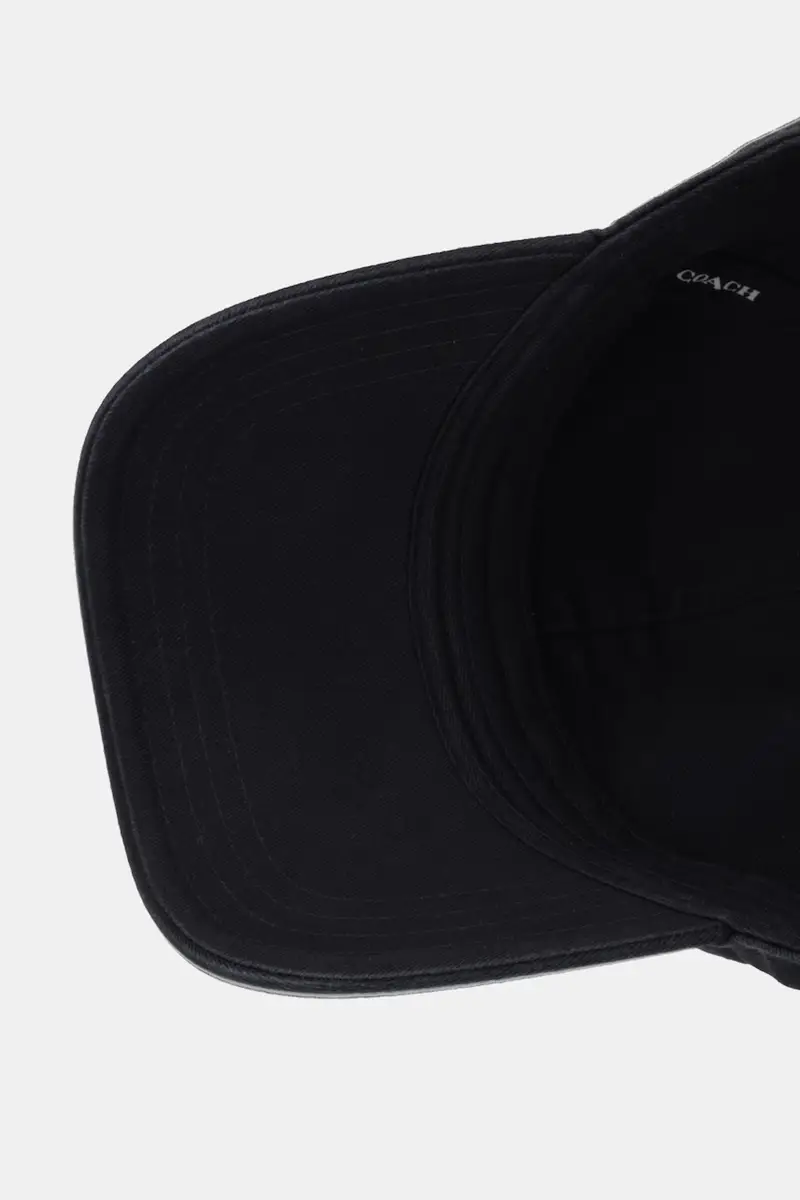 berretto da baseball in cotone Nero miniatura 4