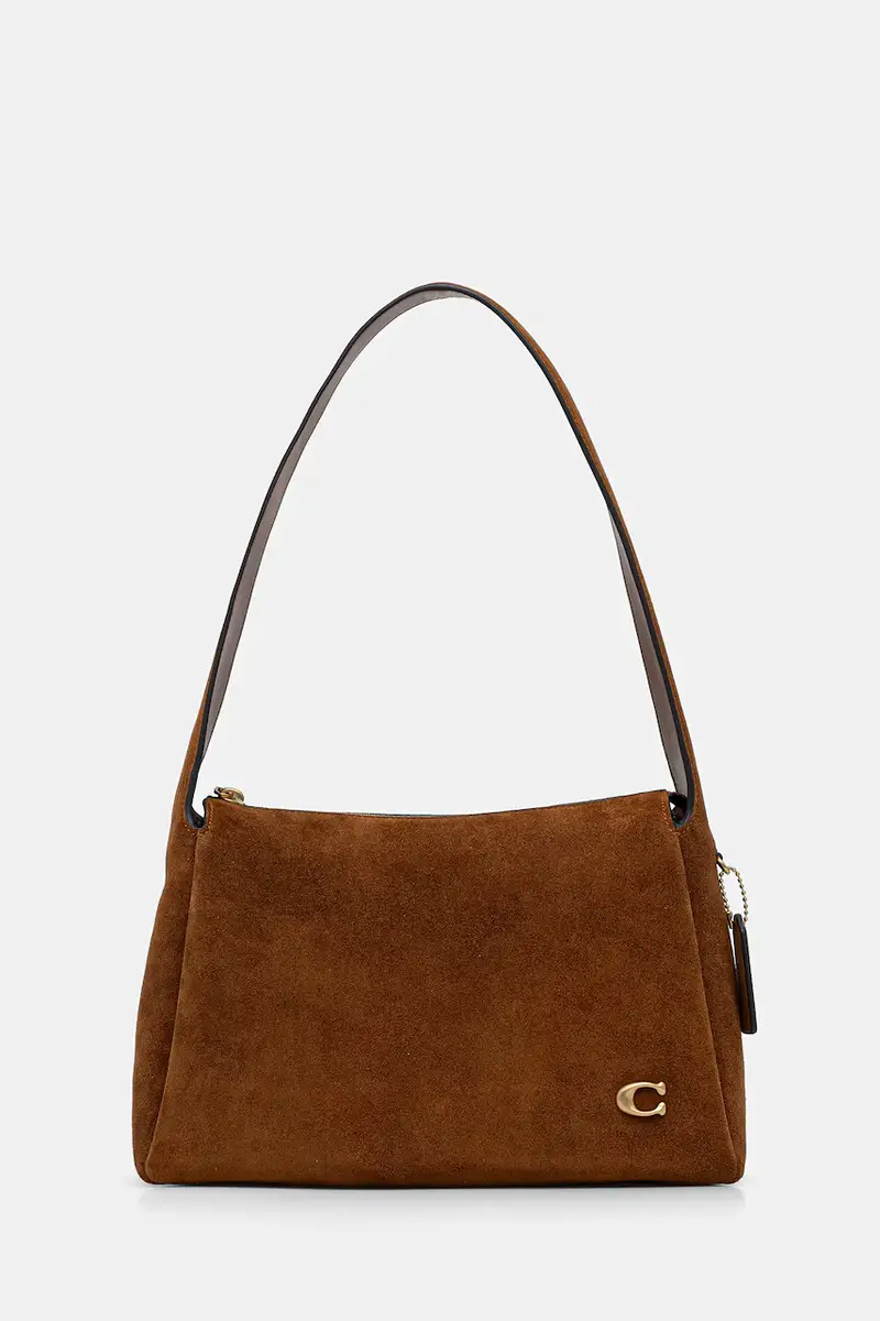 borsa in pelle scamosciata Lola Marrone