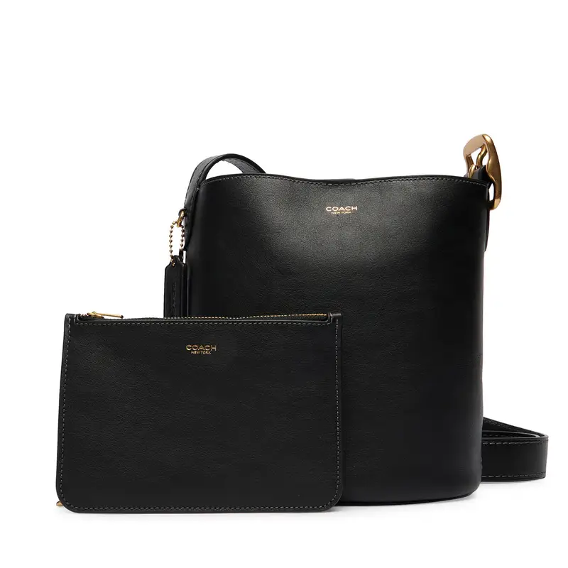 Borsetta Coach Bleecker Bucket Bag 21 CCX07 Nero