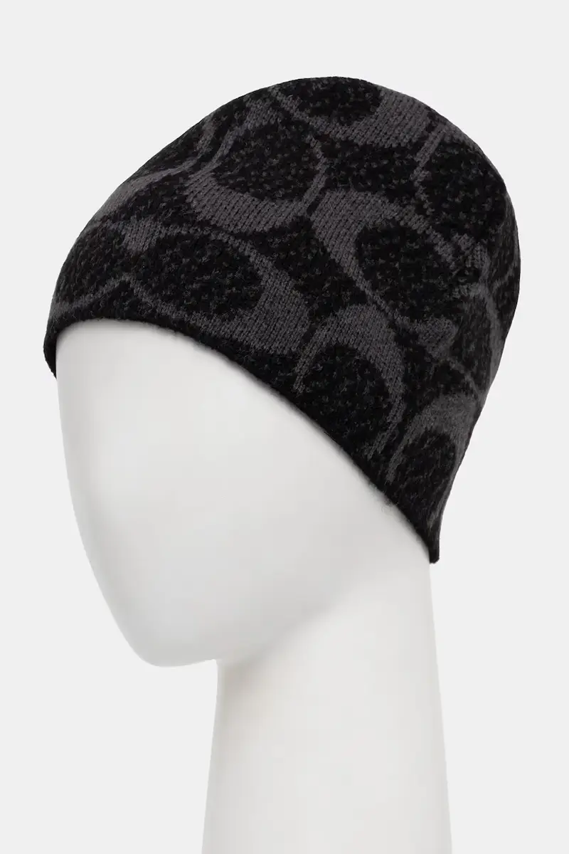 cappello con lana colore nero 29CCT78 miniatura 2