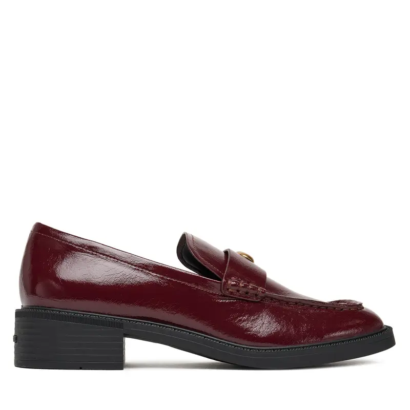 Chunky loafers Coach CCH83 Bordeaux