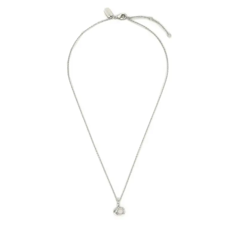 Collana Coach 37335949RHO030 Argento