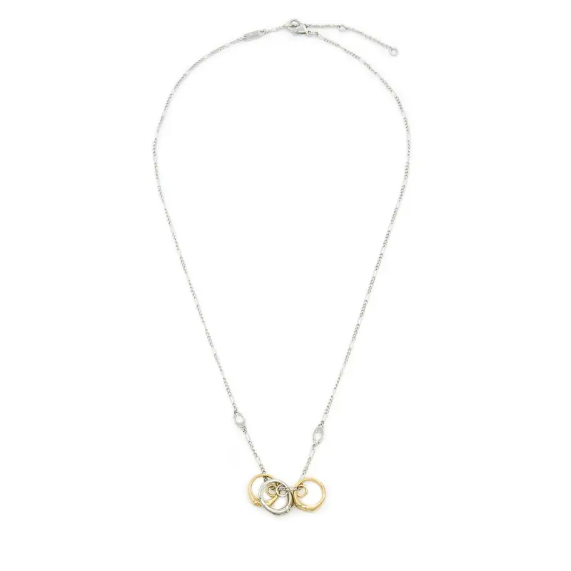 Collana Coach 37541356 TWO975 Argento