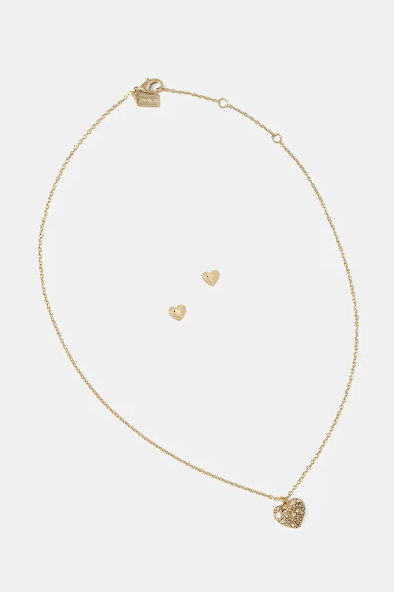 collana e orrechini 37541359GLD110 Oro