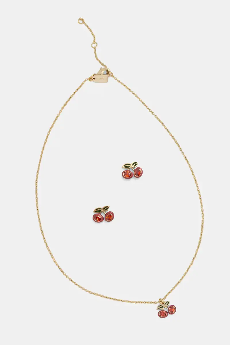 collana e orrechini 37551690GLD600 Oro