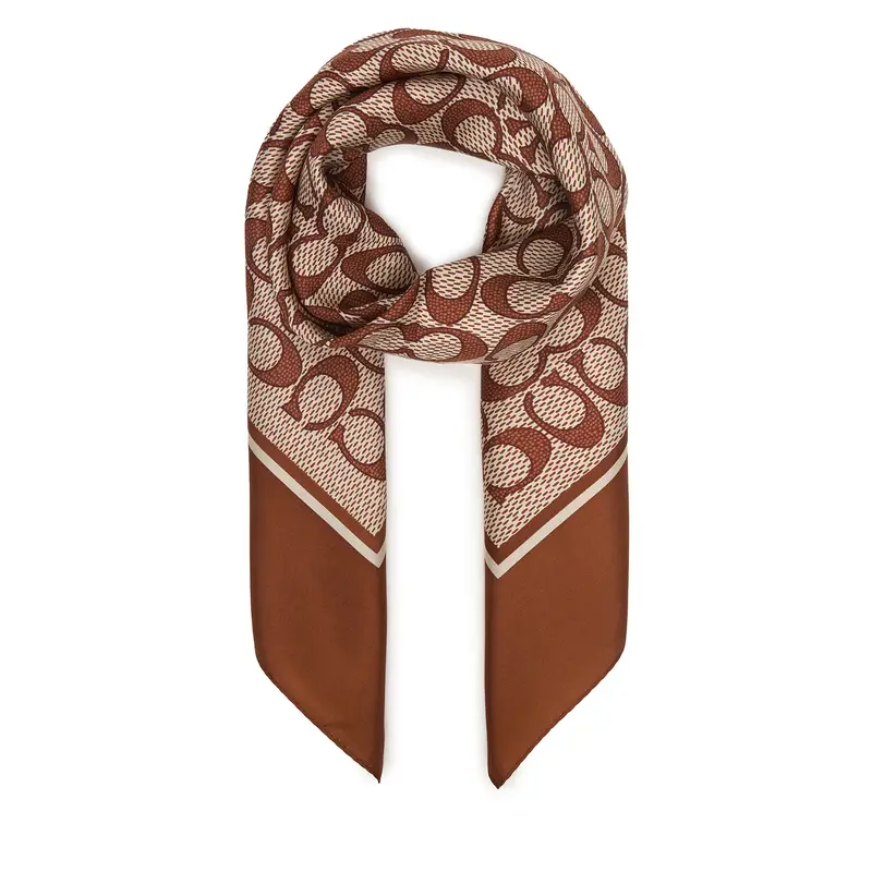 Foulard Coach 29C2755 Marrone
