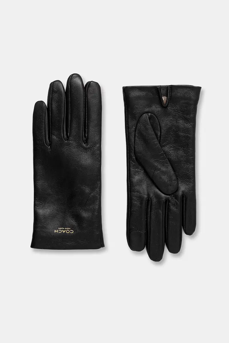 Coach Guanti Donna Nero 3876731