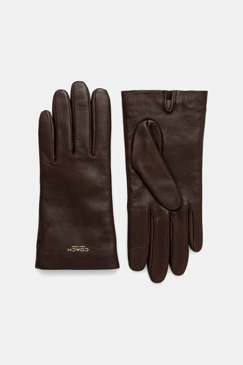 Coach Guanti Marrone 4082547