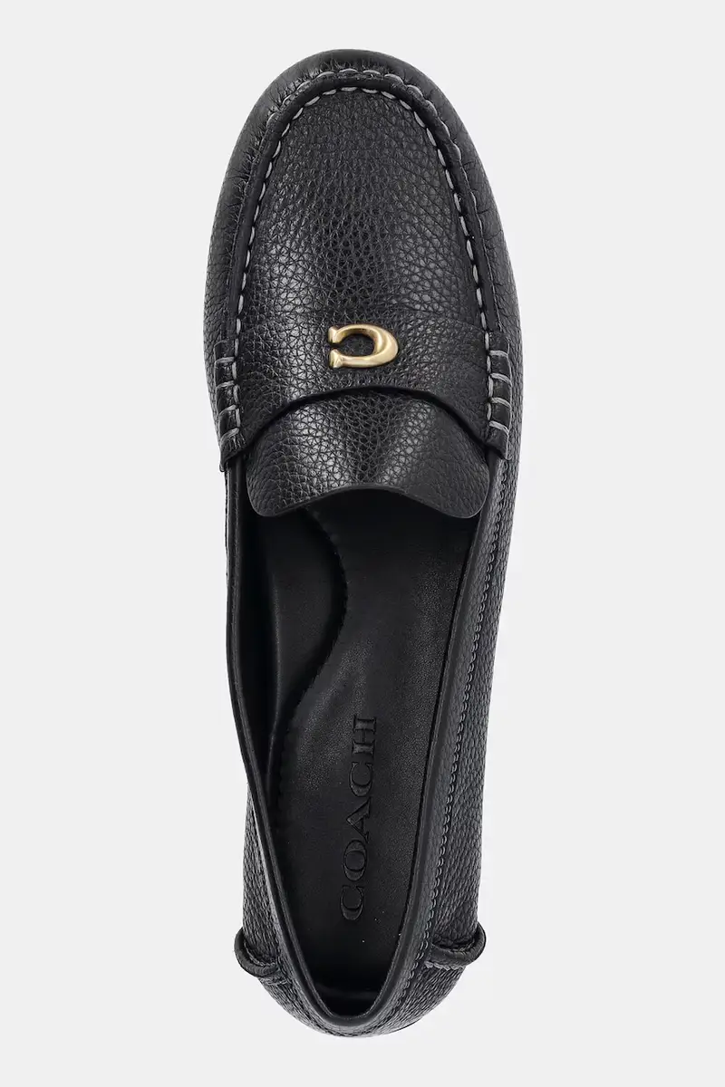 Coach Mocassini Donna Nero 3919867 miniatura 4