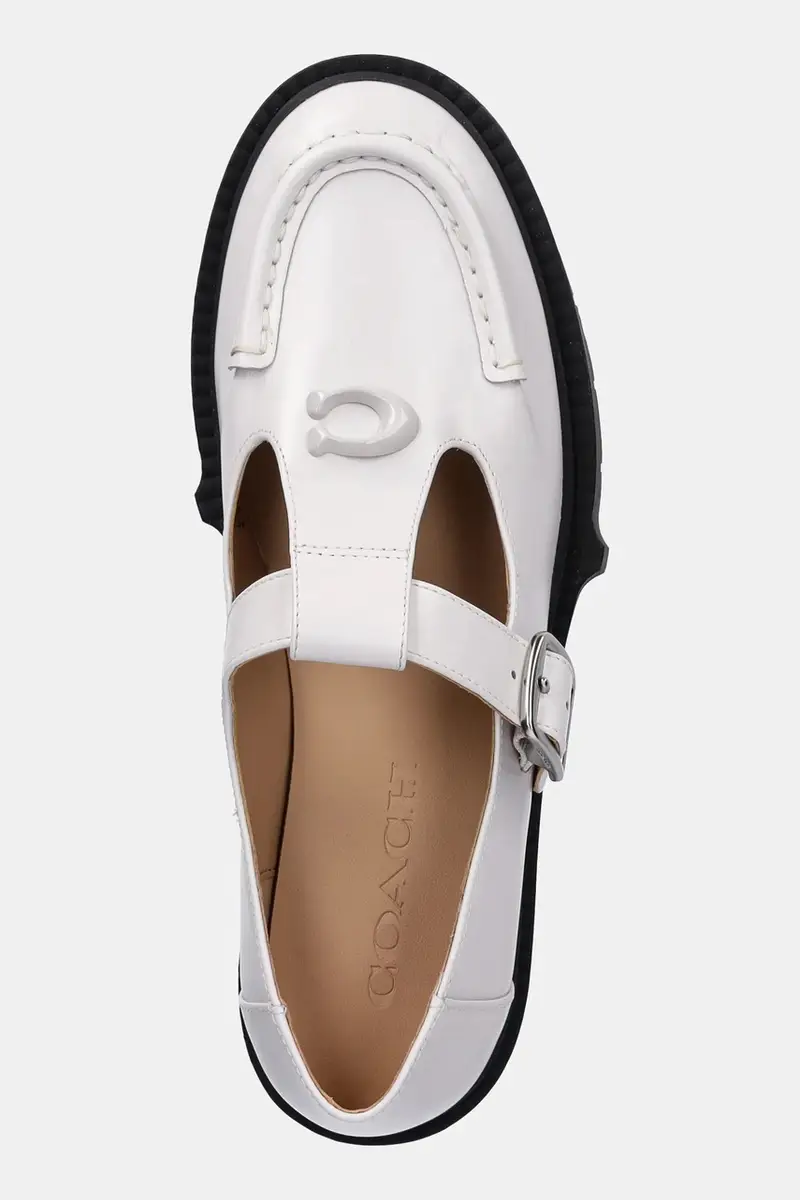 Coach Mocassini Donna Bianco 3527432 miniatura 4