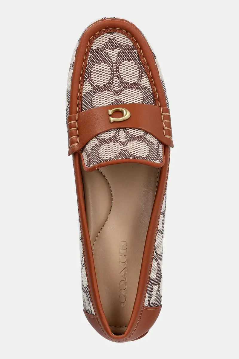 Coach Mocassini Marrone 3956407 miniatura 4