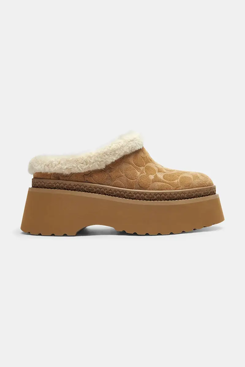 Coach Pantofole Beige 3980866