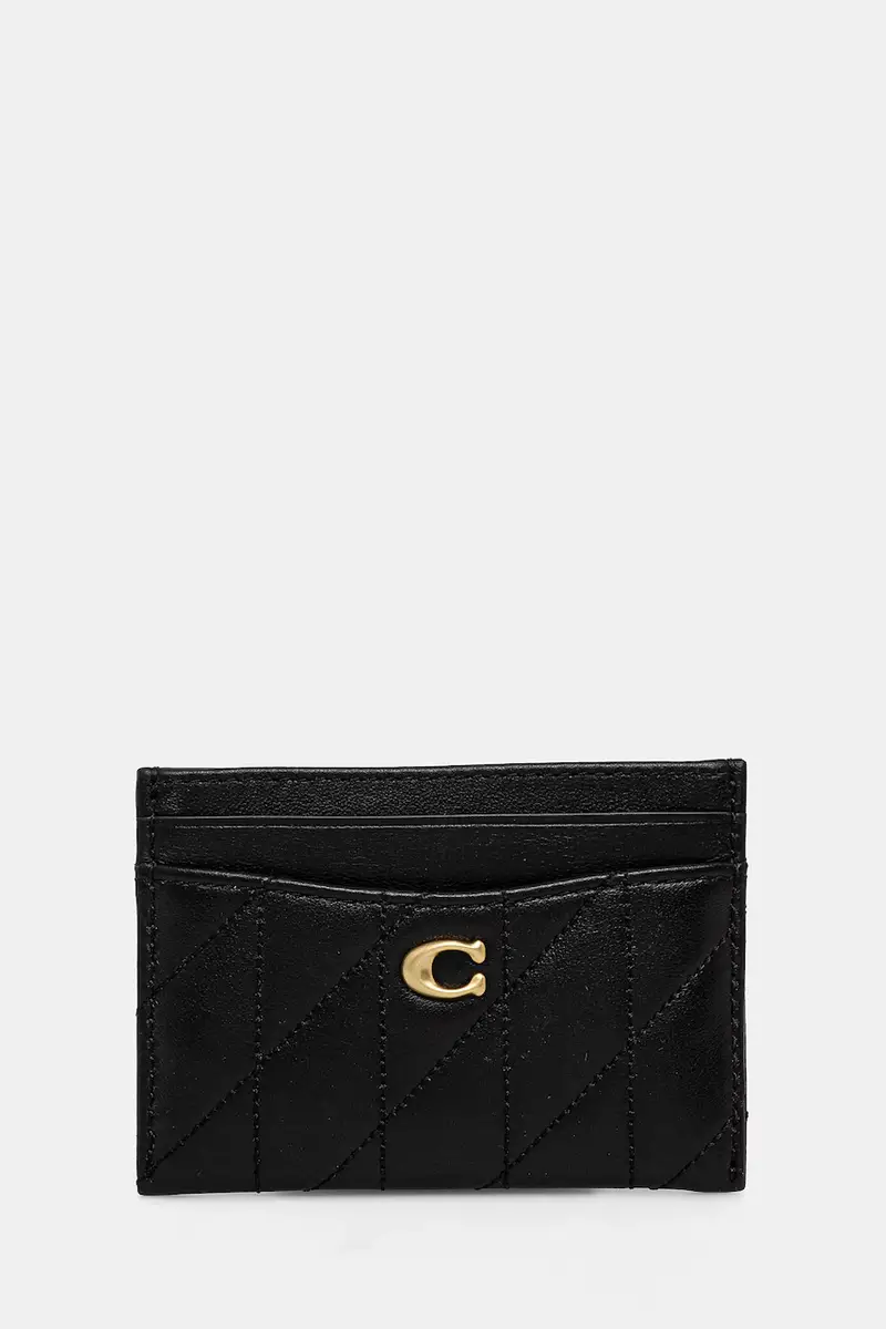 portacarte in pelle Essential Card Case colore nero