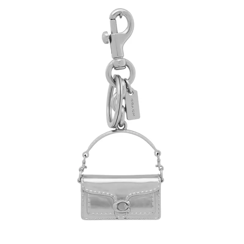Portachiavi Coach Bag Charm CS246 Argento
