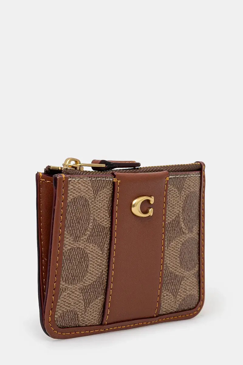 portafoglio donna colore marrone miniatura 2