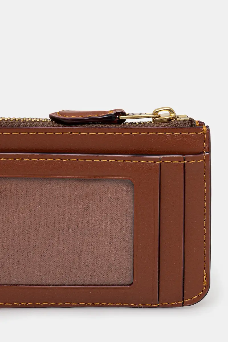 portafoglio donna colore marrone miniatura 3