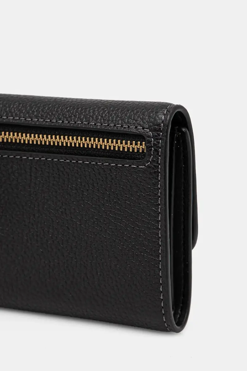 portafoglio in pelle donna colore nero CAO13 miniatura 2