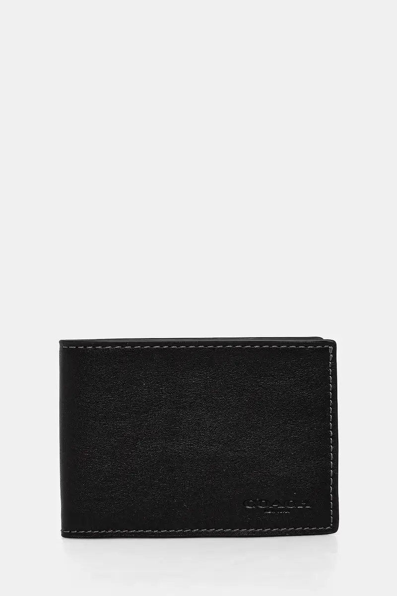 portafoglio in pelle uomo colore nero CZ261