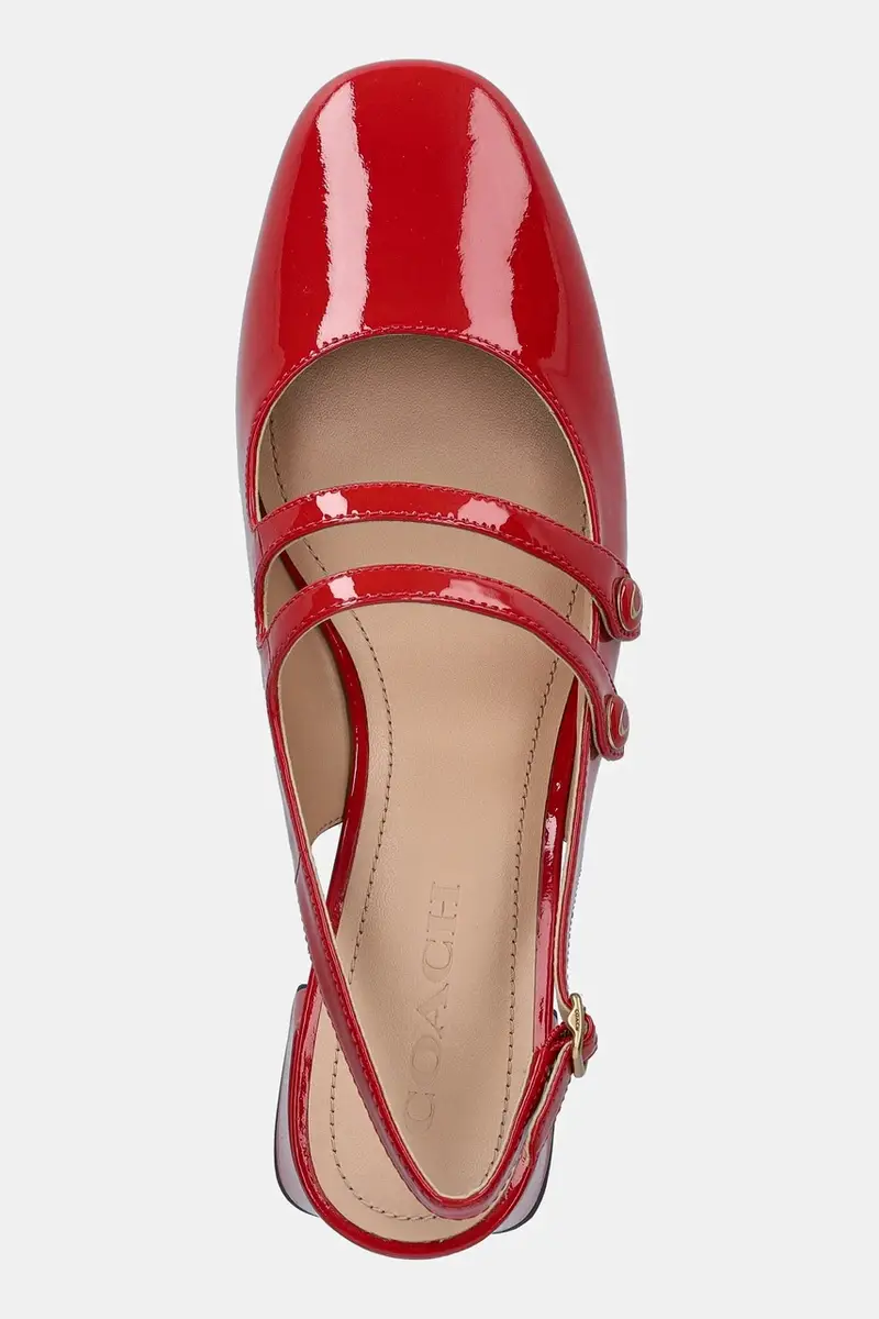 Coach Mary Jane Rosso 3958111 miniatura 4