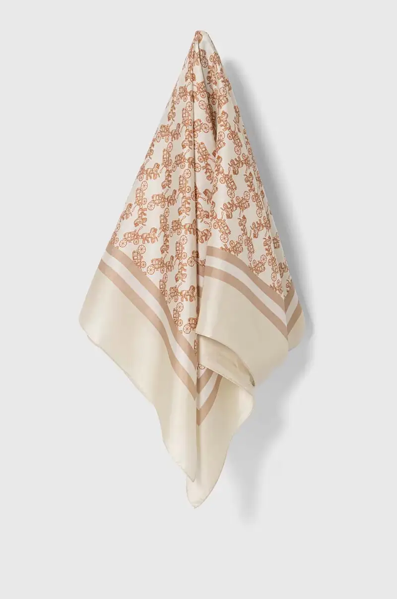 scialle in seta Multicolore miniatura 2